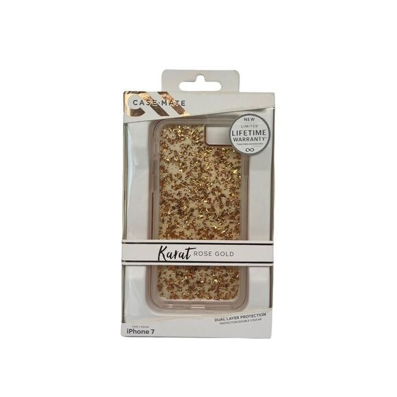 Karat Rose Gold iPhone7 Case Mate - Picture 3 of 6